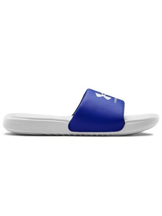 UNDER ARMOUR 3023789-105 ANSA FIXED SLIDE GREY/BLUE