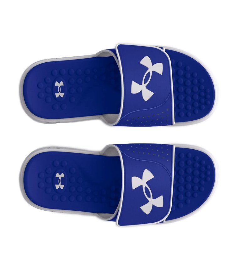 UNDER ARMOUR UNDER ARMOUR B IGNITE 7 SLIDE BLU/WHITE