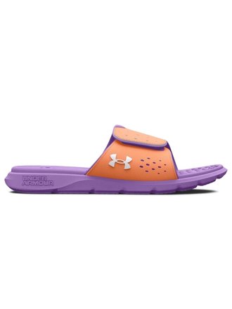UNDER ARMOUR 3026039-800 G IGNITE PRO SLIDE ORANGE/PURPLE UNDER ARMOUR 3026039-800 G IGNITE PRO SLIDE ORANGE/PURPLE