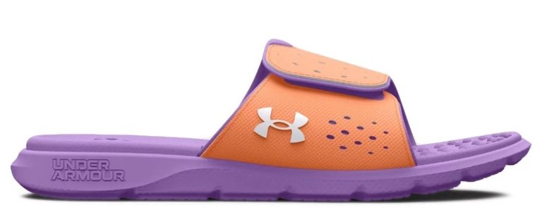 UNDER ARMOUR 3026039-800 G IGNITE PRO SLIDE ORANGE/PURPLE