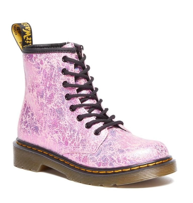 DR. MARTENS DR. MARTENS 1460 J PINK DISCO CRINKLE 30602650