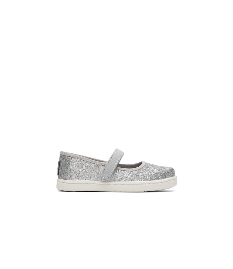 TOMS Tiny Mary Jane Glimmer Argent Irisé 10011521