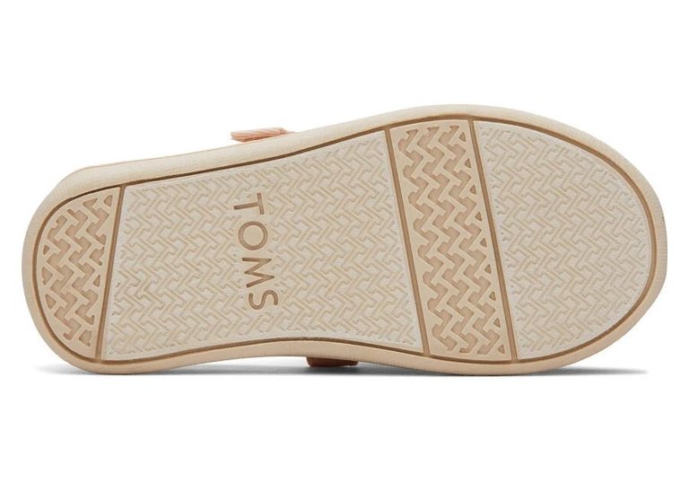 TOMS Tiny Mary Jane Metallic Rose Gold