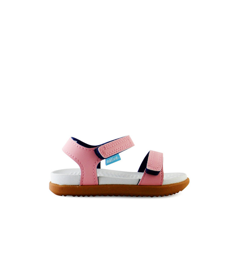 NATIVE CHARLEY Princess Pink/ Shell White/ Toffee Brown