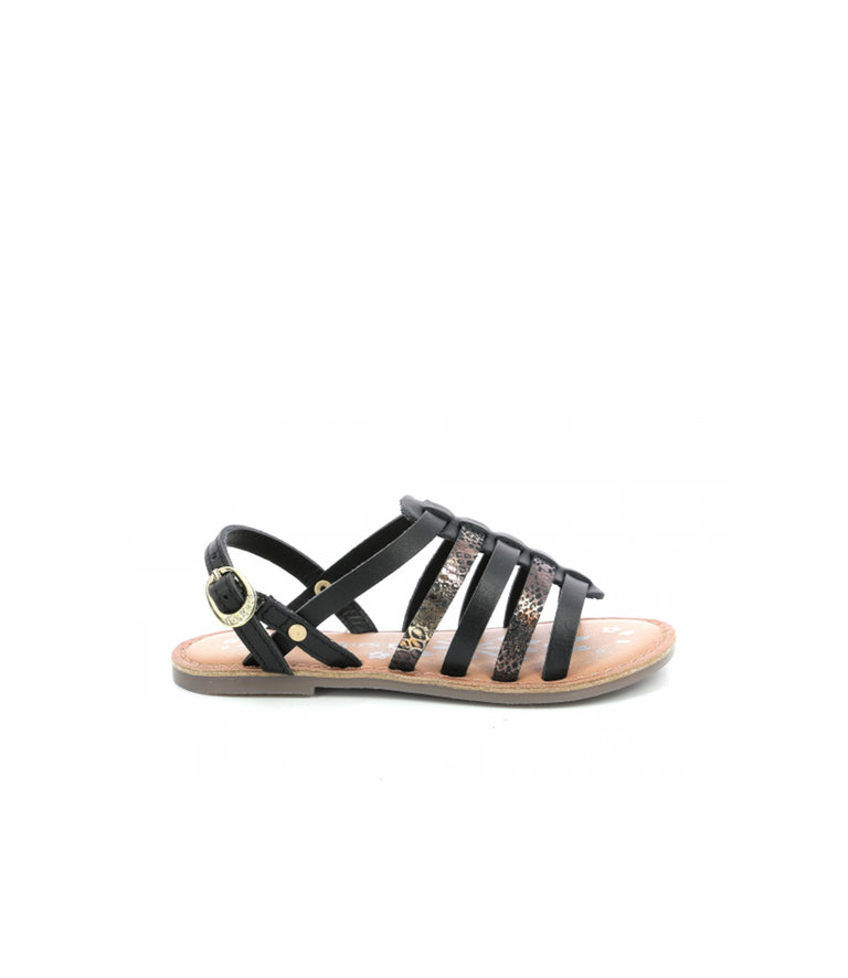 KICKERS Dixon  Noir Reptile