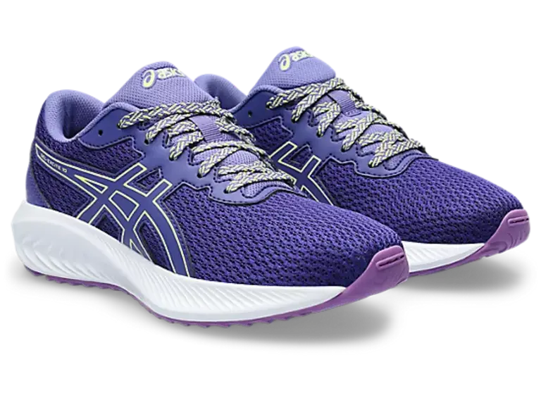 ASICS Gel Excite 10 GS Eggplant  /Glow Yellow