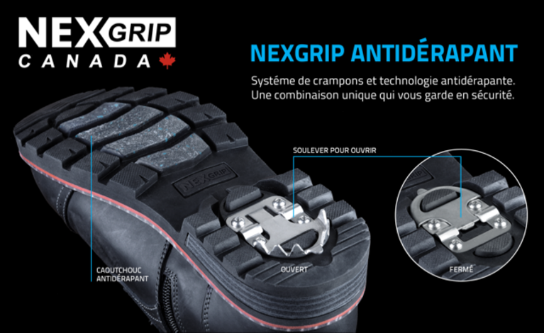 NEXGRIP Ice Oslo Noir