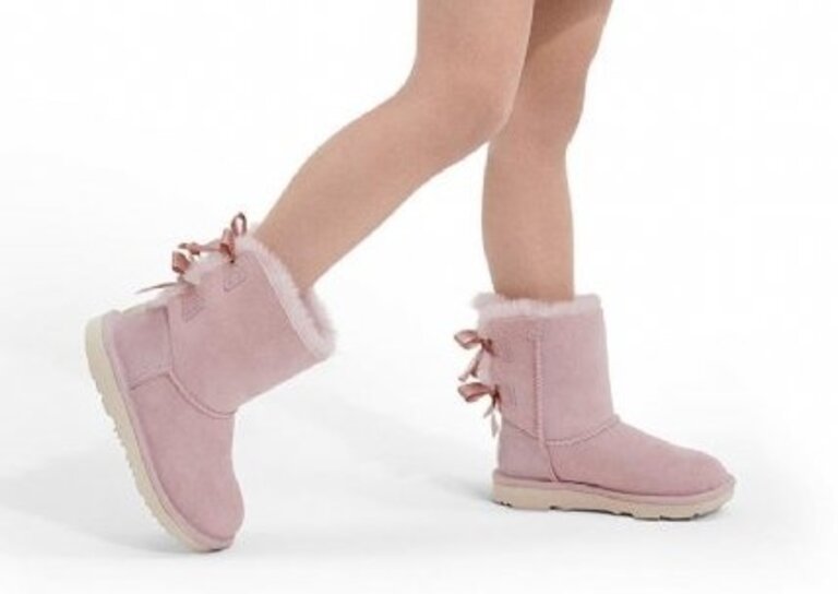 UGG Bailey Bow II Boot Rose Grey - Laura-Jo Shoes