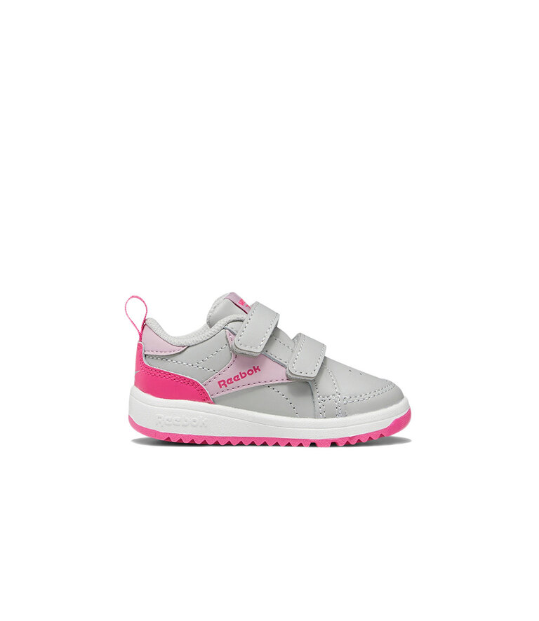 REEBOK Bébés Clasp Low Gris / Rose