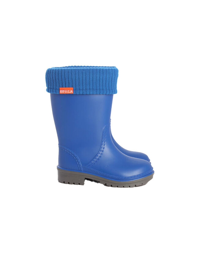 Leining Kids Rain Boots Children Waterproof Shoes For Boys Girls Blue