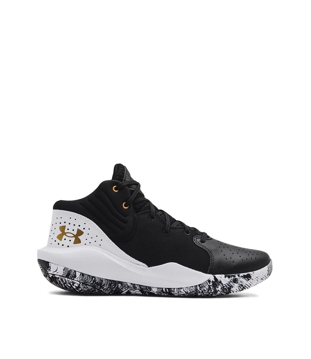 UNDER ARMOUR JET' 21 BLACK/WHITE - Laura-Jo Shoes
