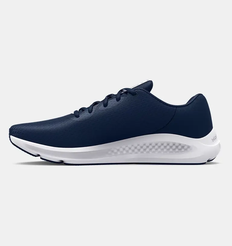 UNDER ARMOUR Hommes -Charged Pursuit 3 Academy/Blanc
