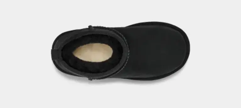 UGG Enfants Classic Ultra Mini Noir