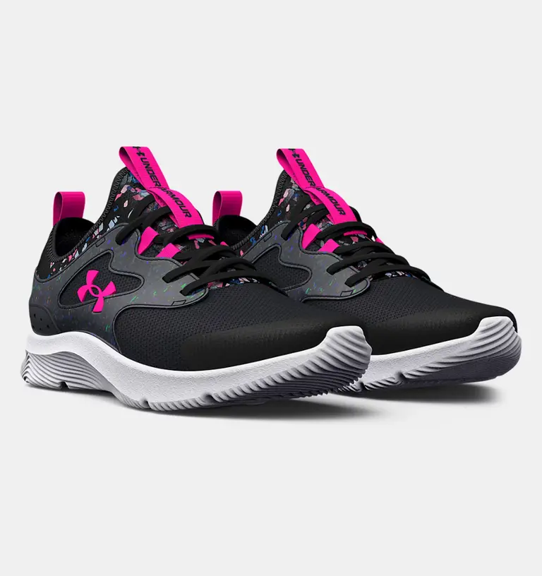 UNDER ARMOUR INFINITY 2.0 PRINT NOIR / ROSE