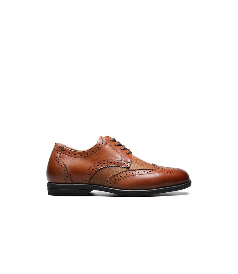 FLORSHEIM REVEAL WINGTIP JR COGNAC