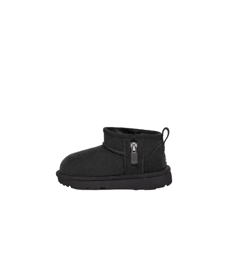 UGG Enfants Classic Ultra Mini Noir