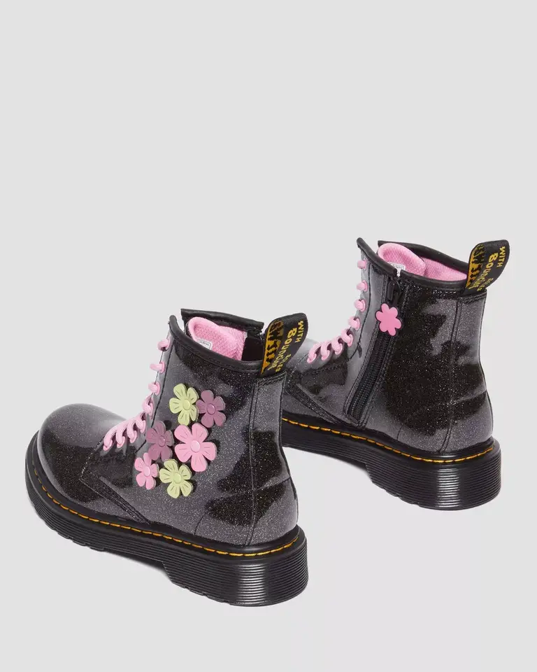 DR. MARTENS Enfants - 1460 Paillet Floral Noir Multi