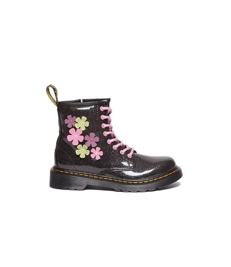 DR. MARTENS Enfants - 1460 Paillet Floral Noir Multi