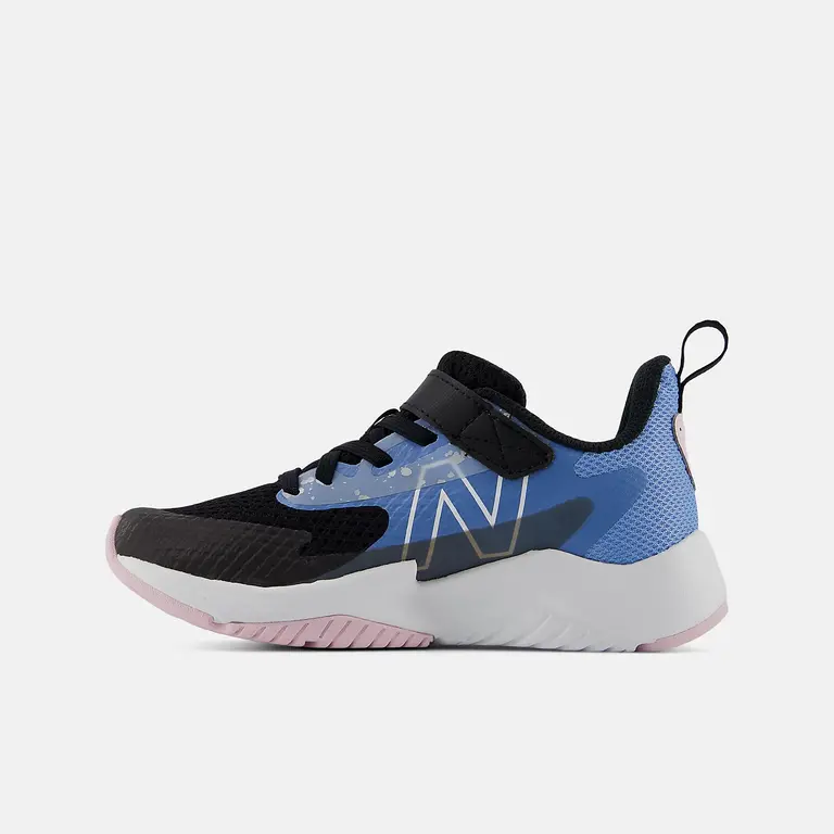 NEW BALANCE Enfants -Rave Run Noir / Bleu / Framboise
