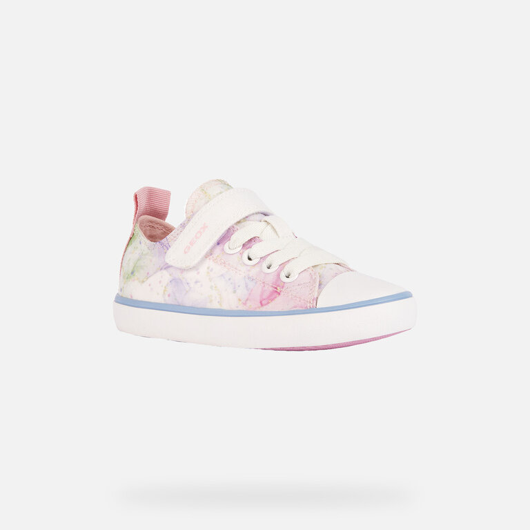 GEOX Gisli Junior Blanc / Rose