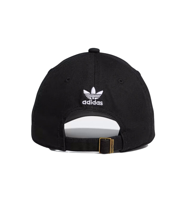 ADIDAS CASQUETTE WASHED RELAXED NOIR