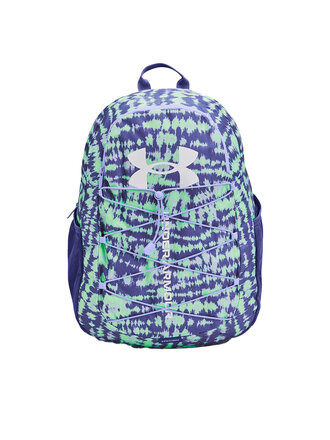 UNDER ARMOUR Hustle Sport Backpack  Matrix Green / Starlight / White