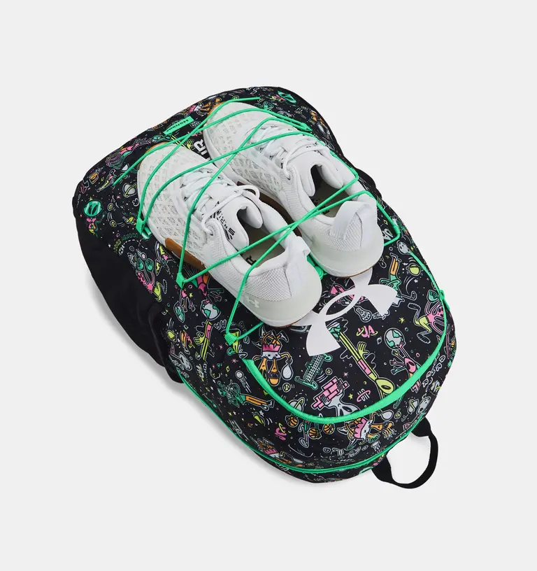 UNDER ARMOUR Hustle Sport Backpack Vapor Green / Black / White