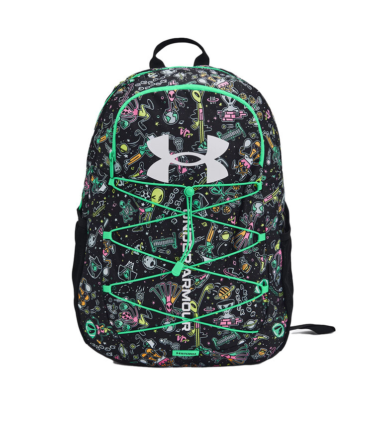 UNDER ARMOUR Hustle Sport Backpack Vert / Noir / Blanc