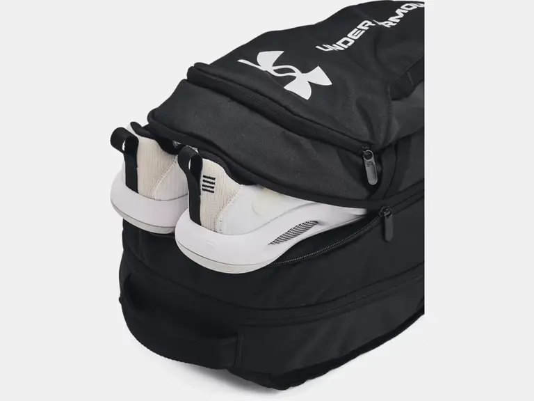 UNDER ARMOUR Hustle 6.0 Backpack Noir