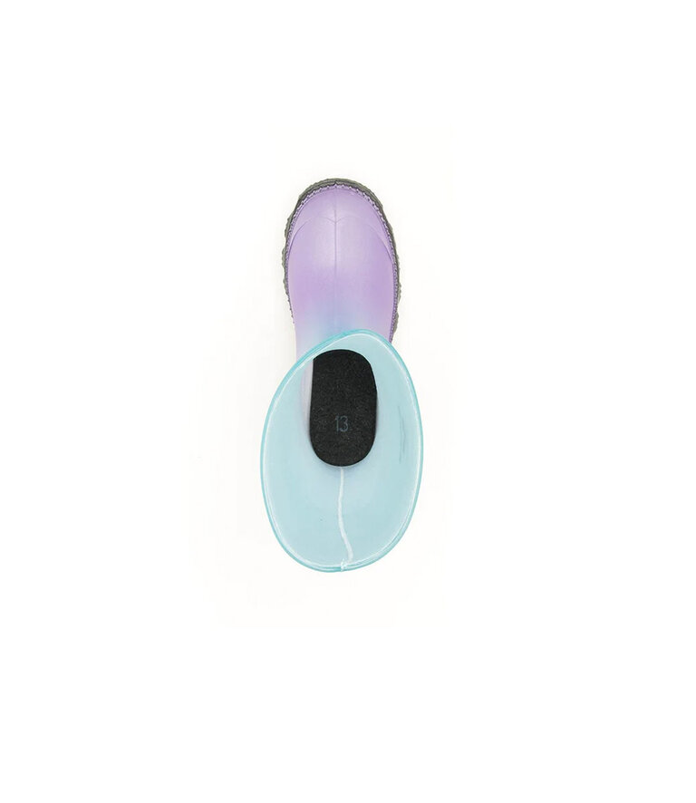 KAMIK Kid's -Stomp Print Turquoise
