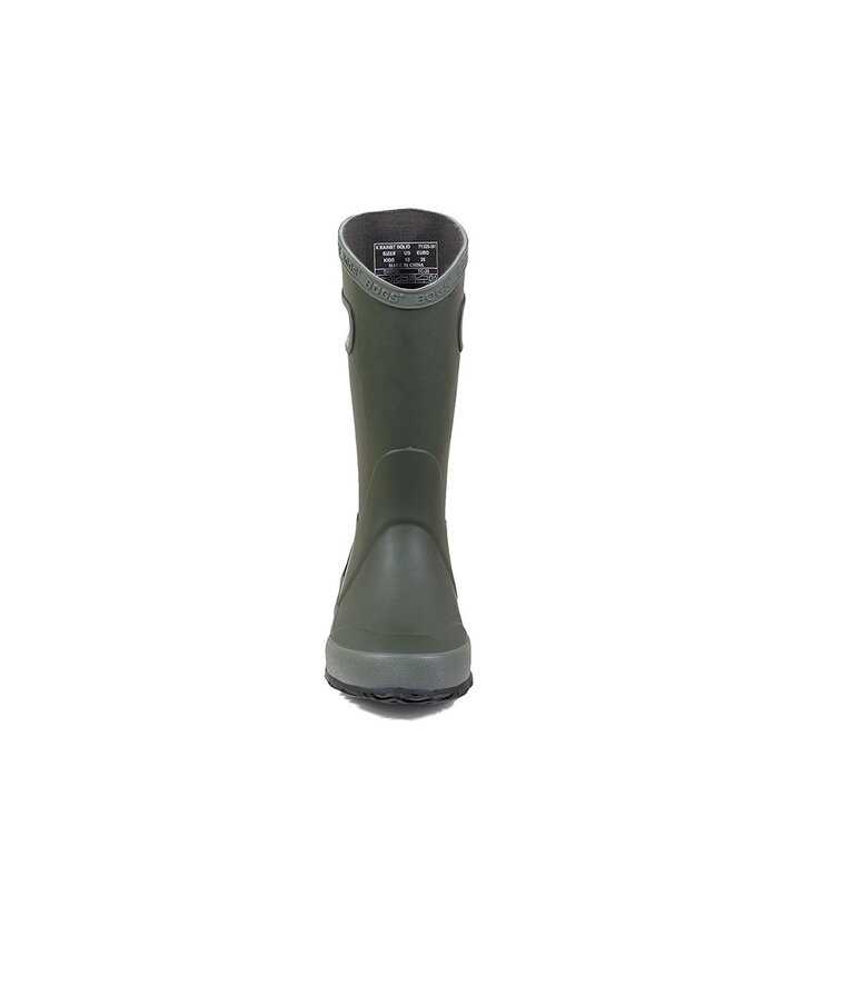 BOGS RAINBOOT SOLID VERT FONCÉ