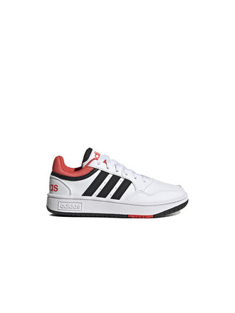 ADIDAS HOOPS 3.0  WHITE/BLACK/RED