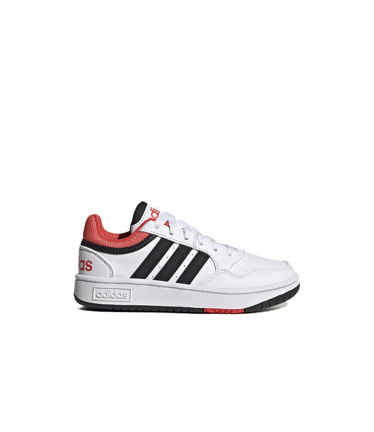 ADIDAS HOOPS 3.0  BLANC/NOIR/ROUGE