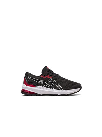 ASICS GT-1000 11 GS NOIR / ROUGE ÉLECTRIQUE