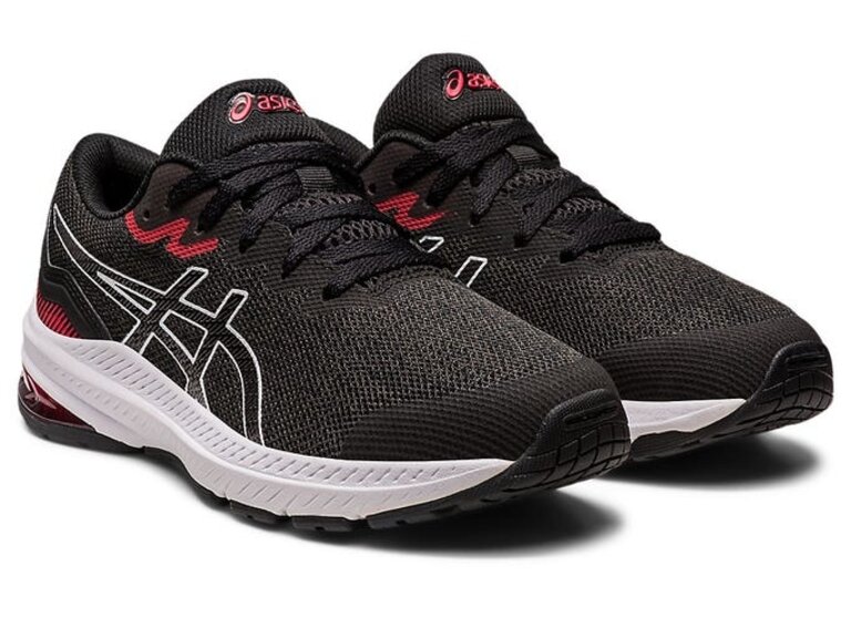 ASICS GT-1000 11 GS NOIR / ROUGE ÉLECTRIQUE