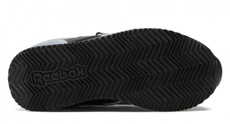 REEBOK GW3726 ROYAL CL JOG 3.0 KIDS  BLACK/SILVER