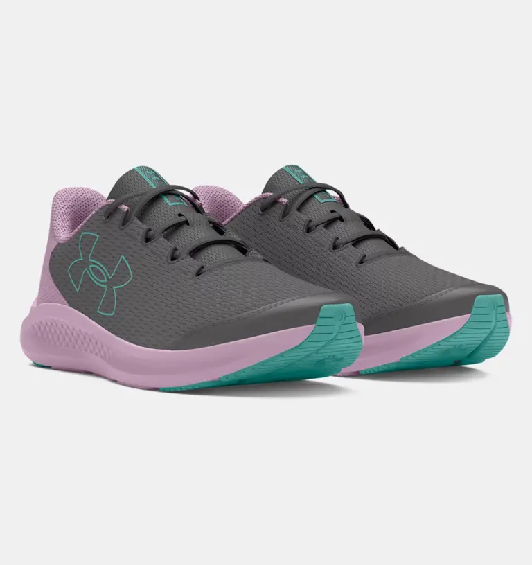 UNDER ARMOUR Charged Pursuit 3 Castlerock /Purple Ace/Radial Turquoise