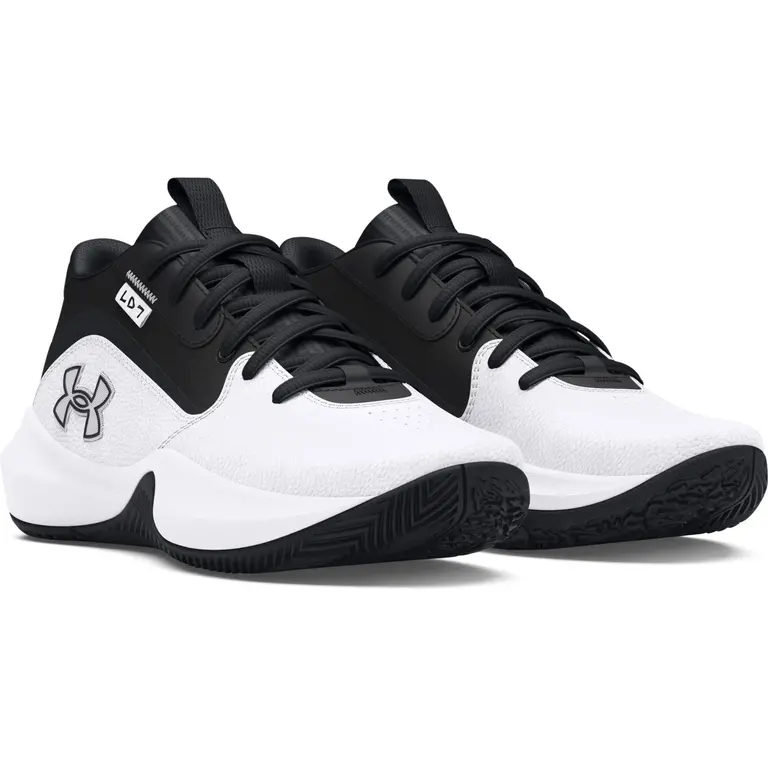 UNDER ARMOUR Enfants - Lockdown  7 Blanc / Noir