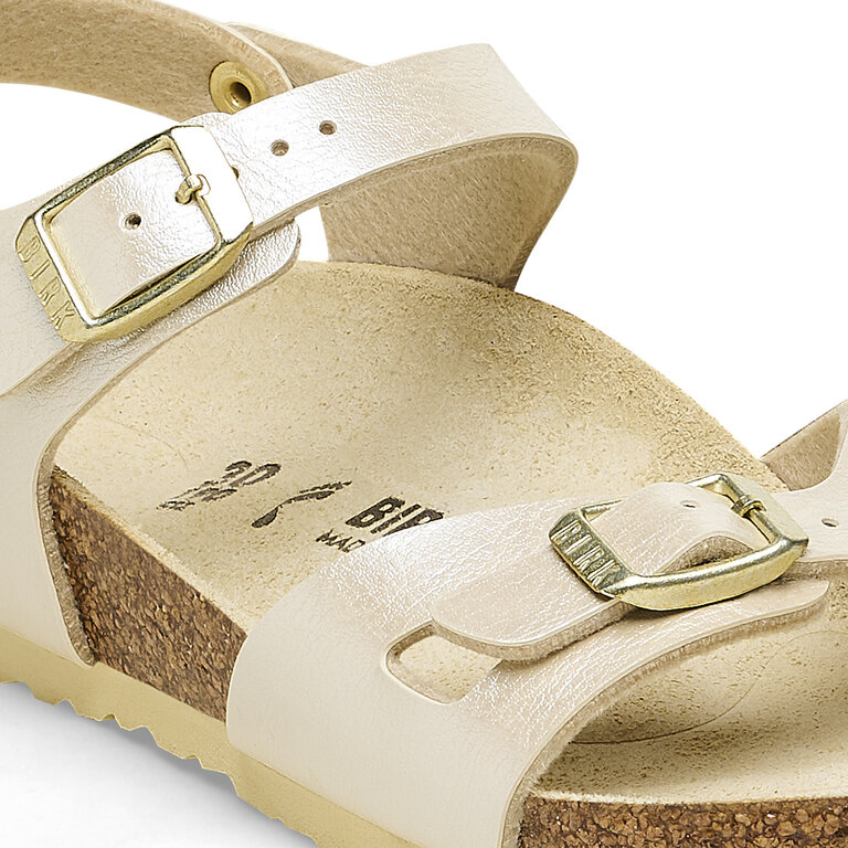 BIRKENSTOCK Enfants RIO Blanc Perle