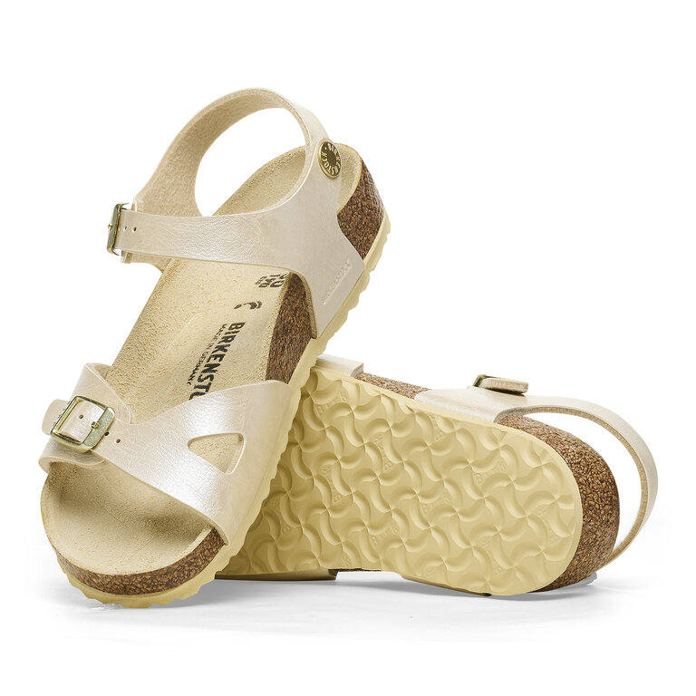 BIRKENSTOCK Enfants RIO Blanc Perle