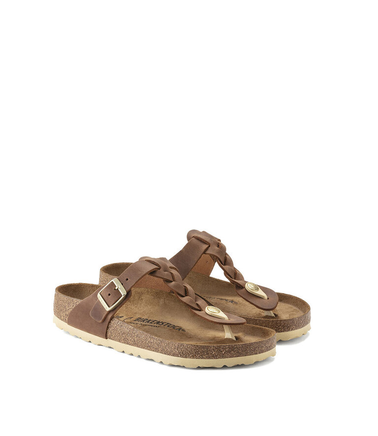 BIRKENSTOCK Gizeh Braid Cognac