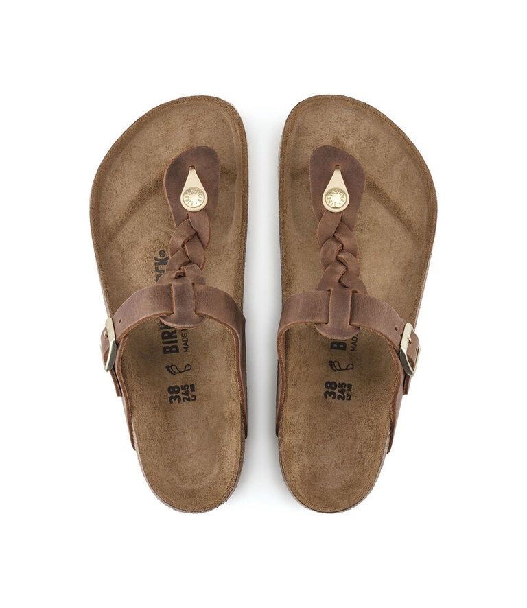 BIRKENSTOCK Gizeh Braid Cognac