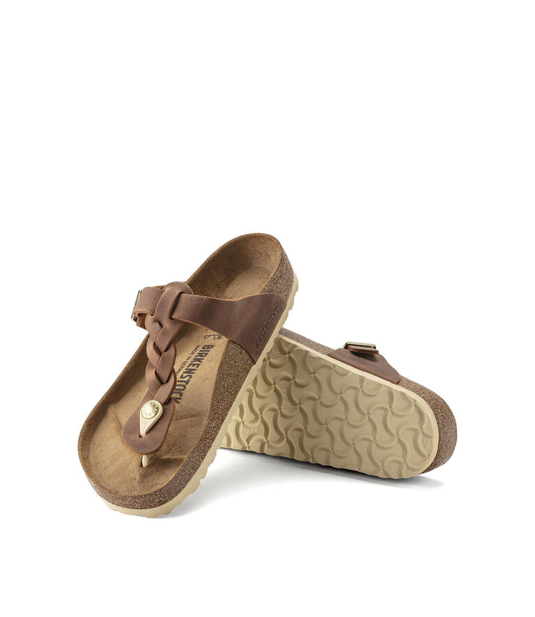 BIRKENSTOCK Gizeh Braid Cognac
