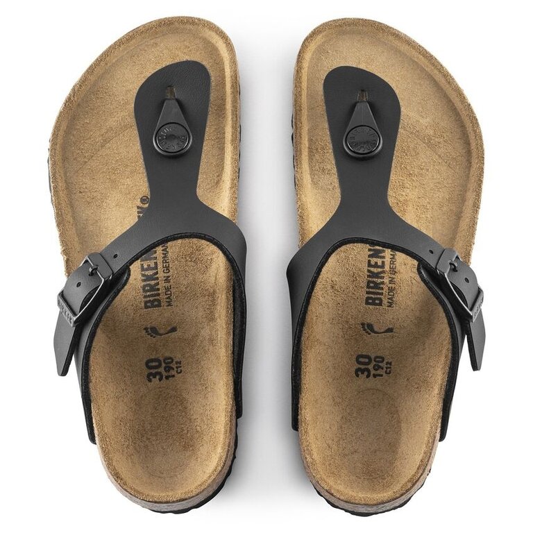 BIRKENSTOCK Enfants Gizeh Noir Birko-Flor