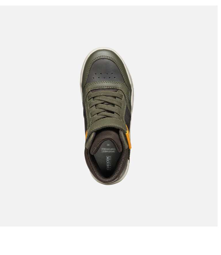 GEOX Perth Dark green / Ochre yellow