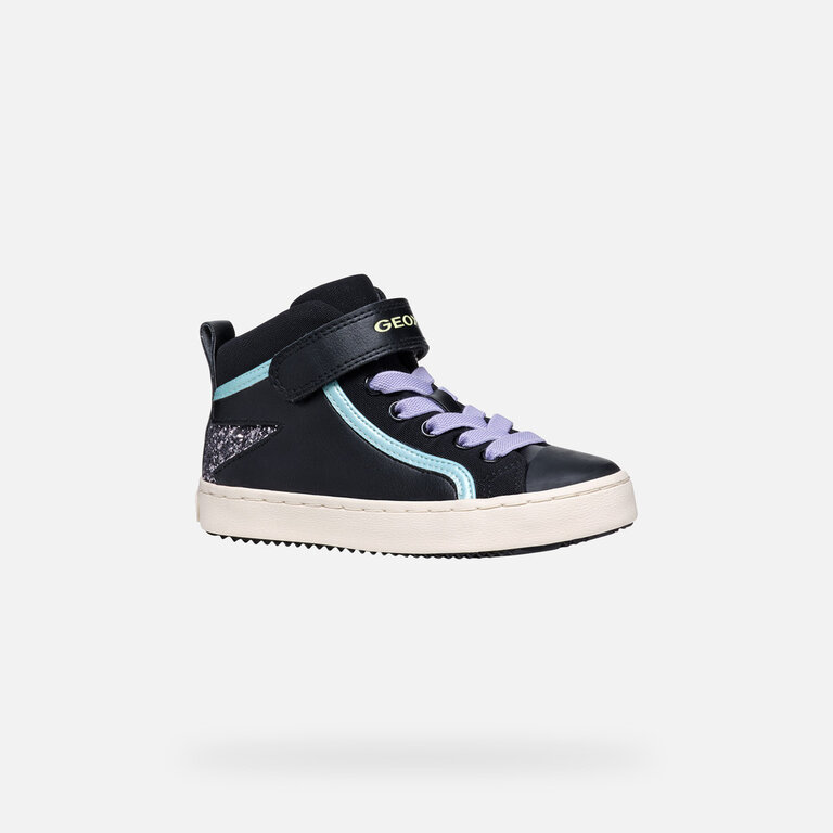 GEOX Kalispera Black / Lavender