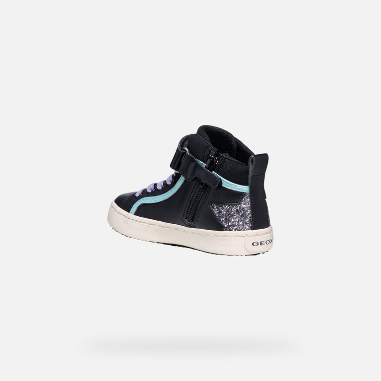 GEOX Kalispera Black / Lavender