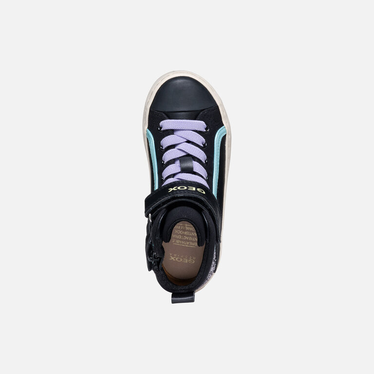 GEOX Kalispera Black / Lavender