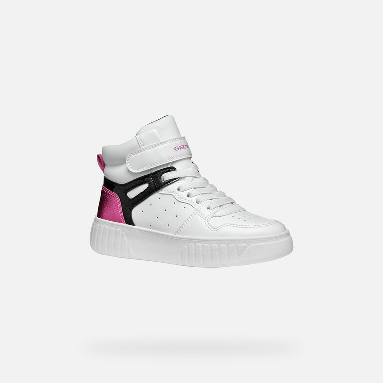 GEOX Mikiroshi Blanc / Fuchsia