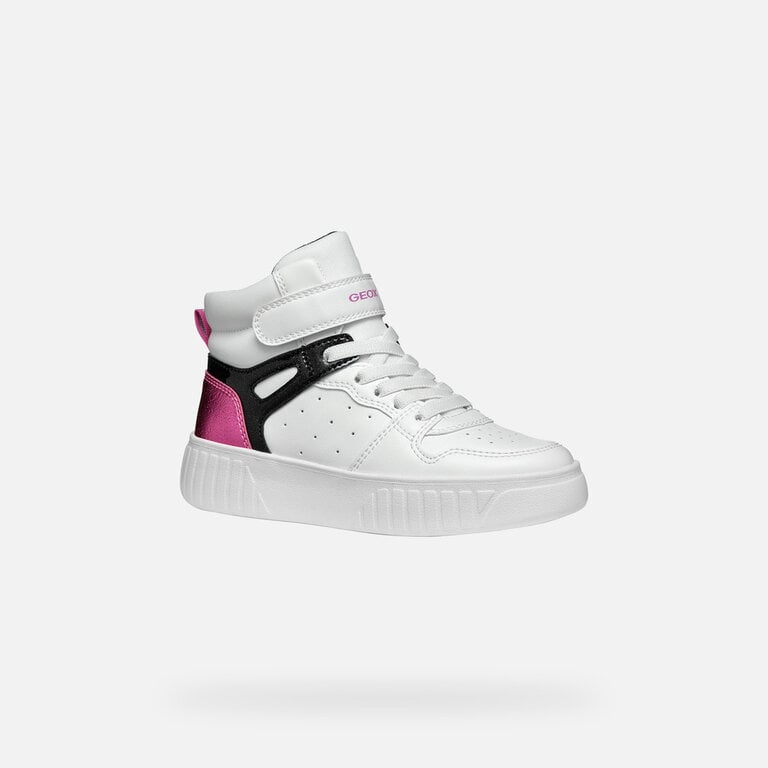 GEOX Mikiroshi White / Dark fuchsia